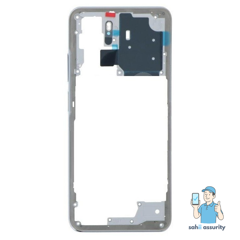 Middle Frame Ring Only for Xiaomi Redmi Note 10 White thumbnail